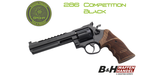 Spohr 286 Competition Black schwarz PVD .357 Magnum B&H Exklusiv Revolver