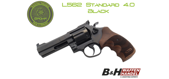 Revolver Spohr L562 6.0 Standard Black .357Mag schwarz