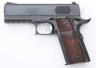 Korth PRS Pistole mit Rollenverschlusssystem .45 Auto und 9mm Luger made in germany