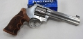 Smith & Wesson S&W 686 Magnum Deluxe Match Master stainless steel poliert