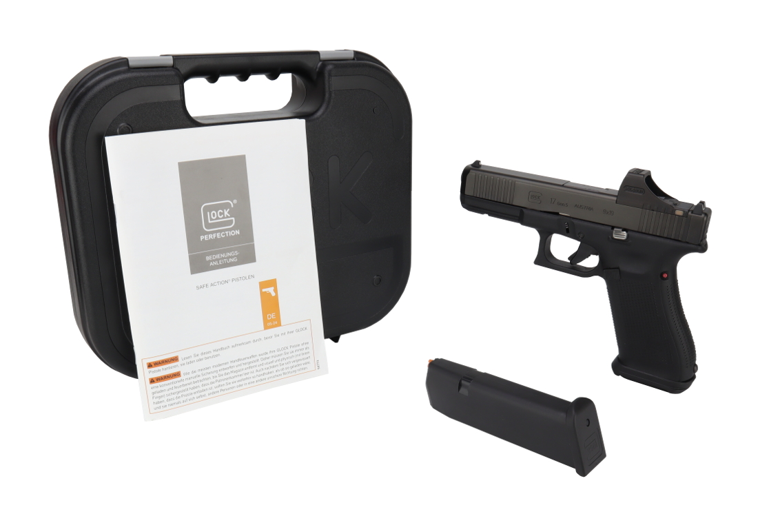 Glock 17 Gen. 5 M.O.S mit Holosun RPV