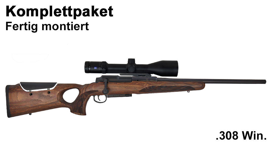Mauser 25 Lochschaft Komplettpakete .308 Win.