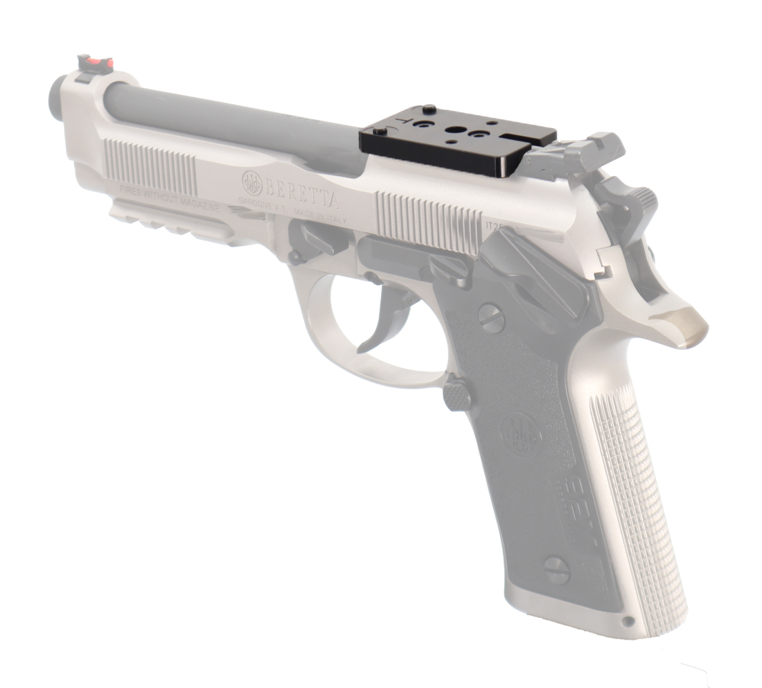 Beretta 92 Series RDO Montageplatte für Leuchtpunktvisiere 