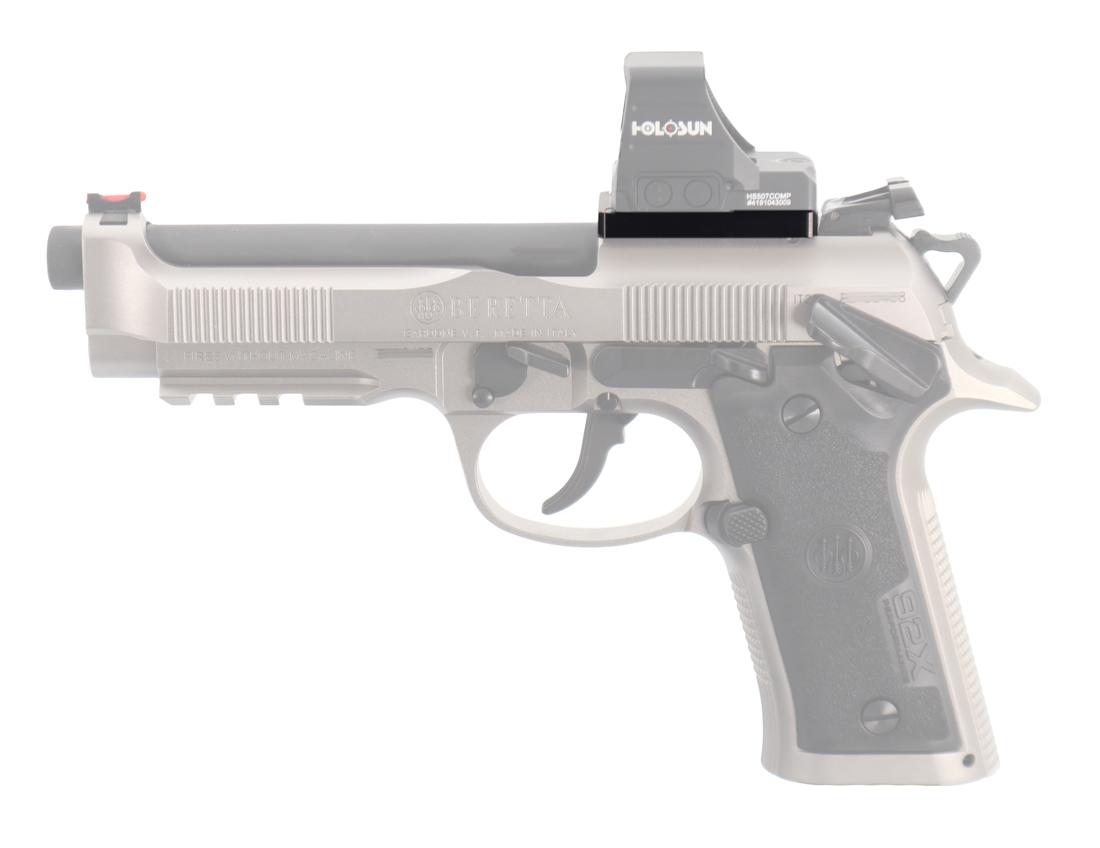 Beretta 92 Series RDO Montageplatte für Leuchtpunktvisiere 