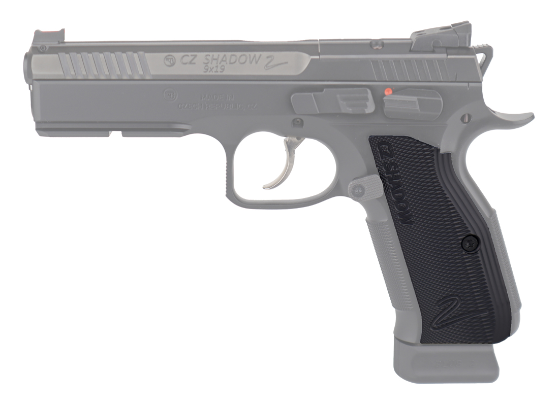 CZ Shadow 2 Alu Griffschalen schwarz