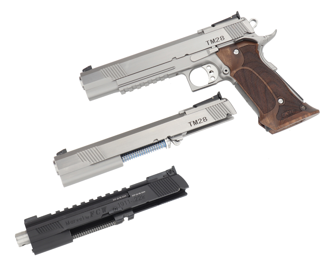 STP TM 28 Optics Target Master OR mit Wechselsystem 9x19 & .22lr.