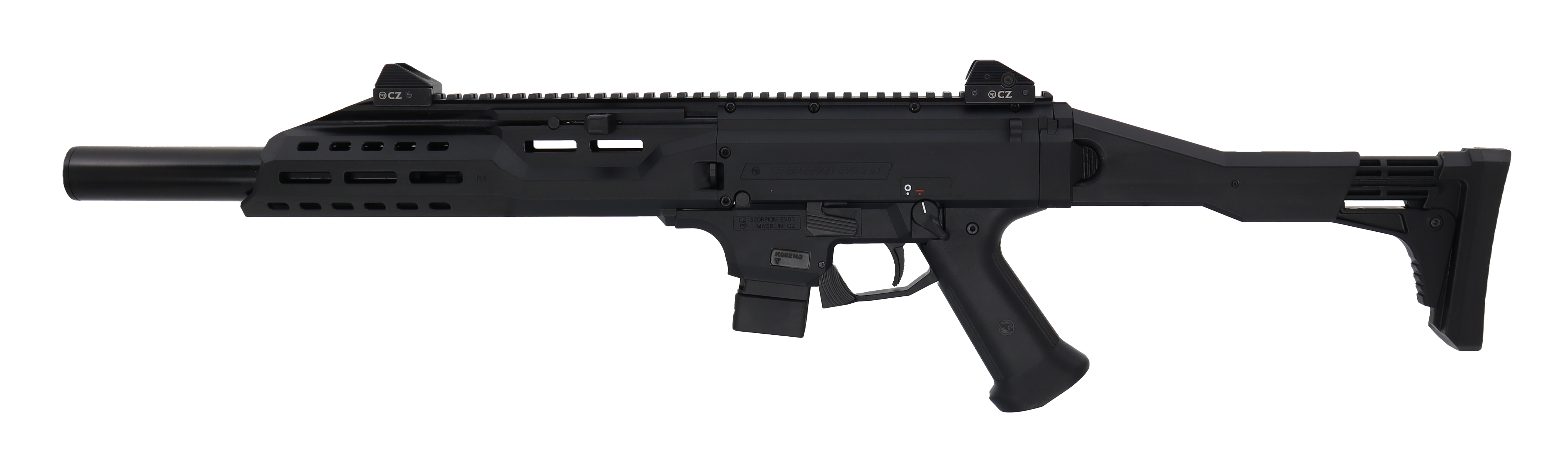 CZ Scorpion Evo 3 S1 Carbine Faux Suppressor inkl 10 Schuss Magazin