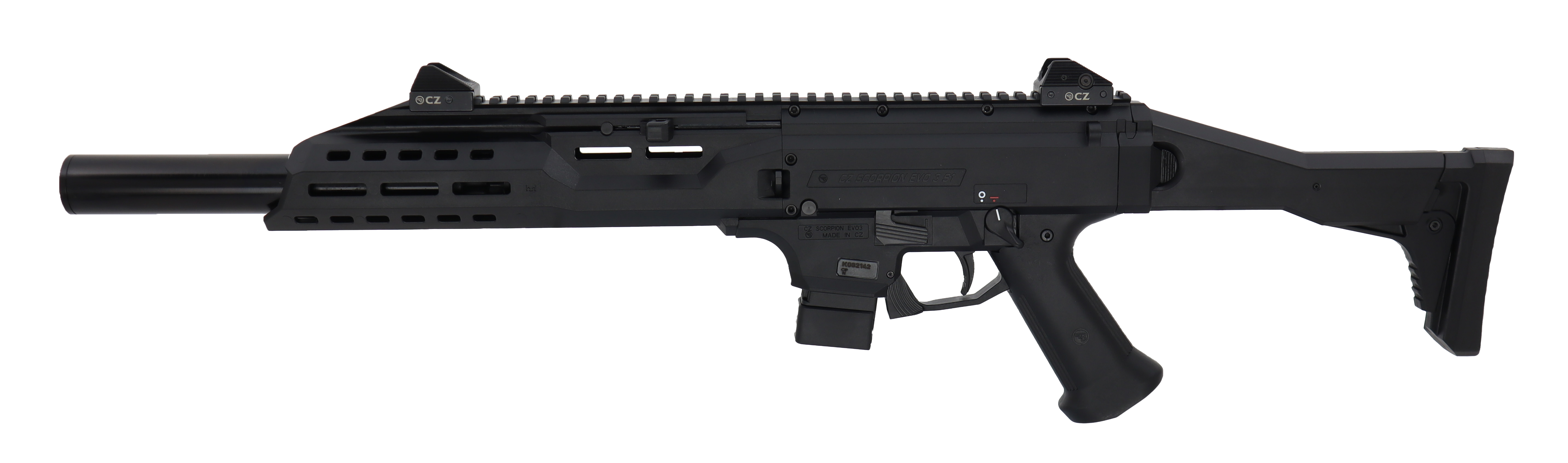 CZ Scorpion Evo 3 S1 Carbine Faux Suppressor inkl 10 Schuss Magazin
