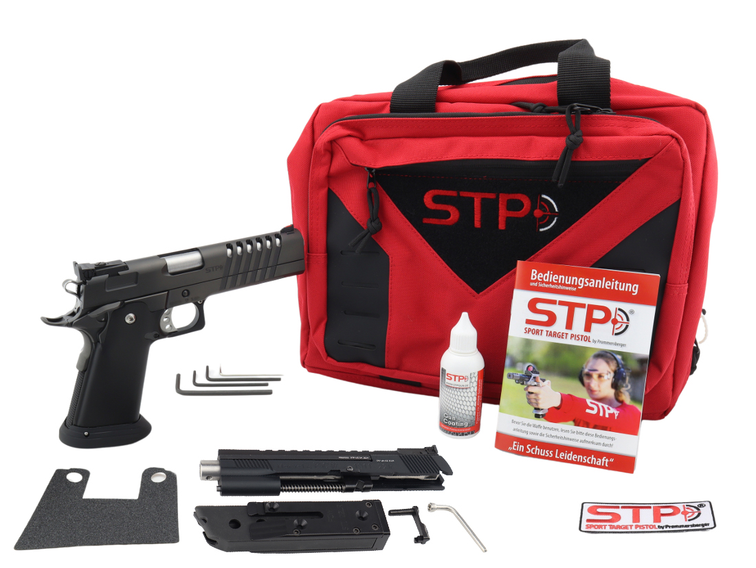 STP Black Major 5.0 mit Wechselsystem Marvel .22lr STP Black Major 5.0 mit Wechselsystem Marvel .22lr