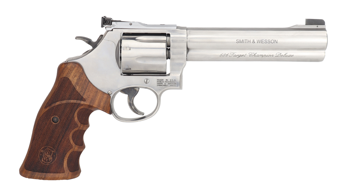 Smith & Wesson Model 686 Target Champion Deluxe 6" Revolver