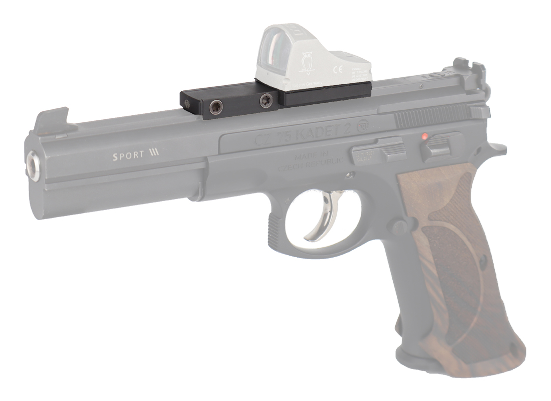 Montagebasis für CZ Sport III Wechselsystem Noblex / Docter