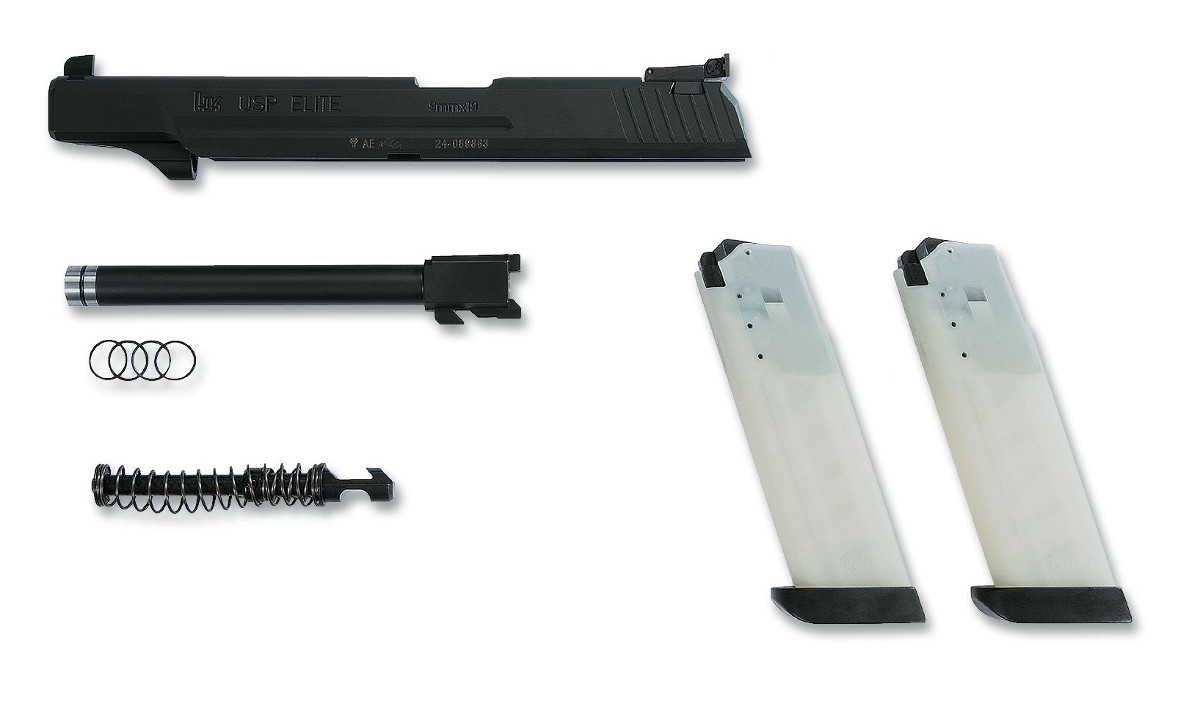 Heckler & Koch Wechselsystem USP Elite 6" 9x19 auf .45