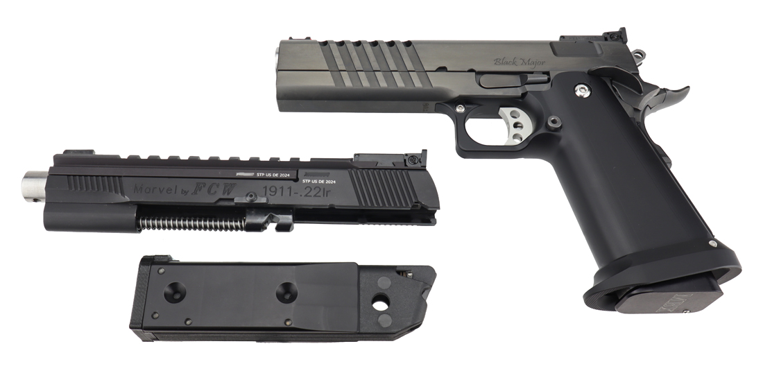 STP Black Major 5.0 mit Wechselsystem Marvel .22lr