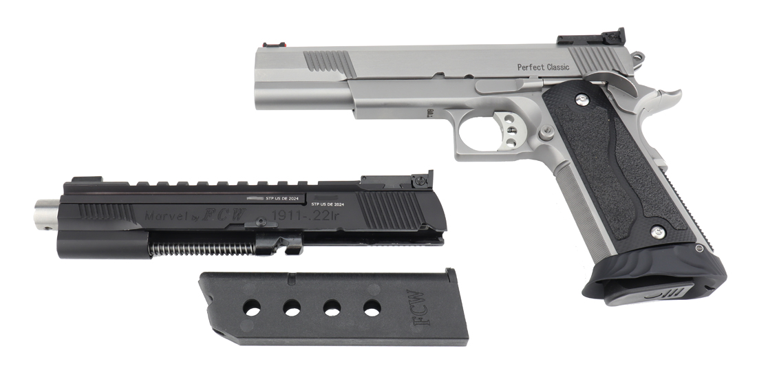 STP Perfect Classic 5.4 Silver mit Wechselsystem Marvel .22lr