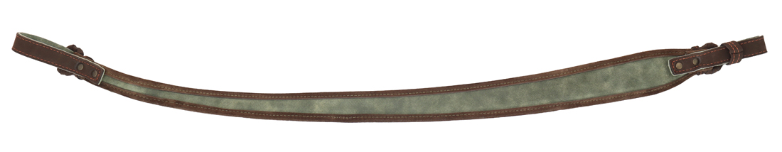 Leder Gewehrriemen, handgenäht