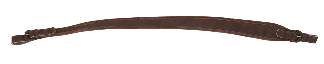 Leder Gewehrriemen, handgenäht