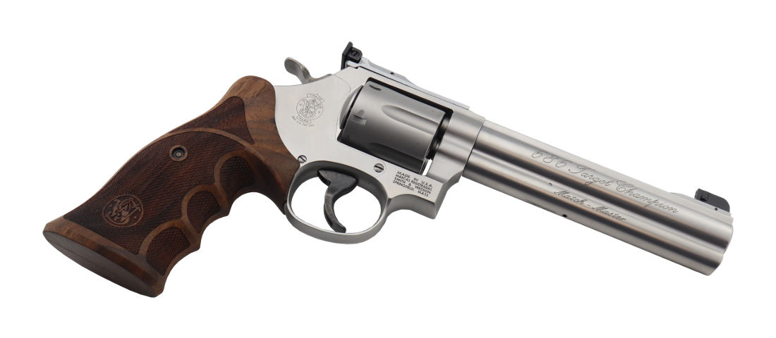 Smith & Wesson Model 686 Target Champion Match Master 6" Revolver Smith & Wesson Model 686 Target Champion Match Master 6" Revolver