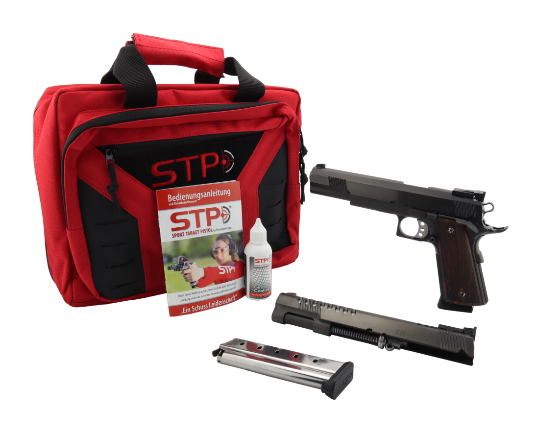 STP TM 6.0 .45 Auto mit Wechselsystem 9x19 Skeleton STP TM 6.0 .45 Auto mit Wechselsystem 9x19 Skeleton