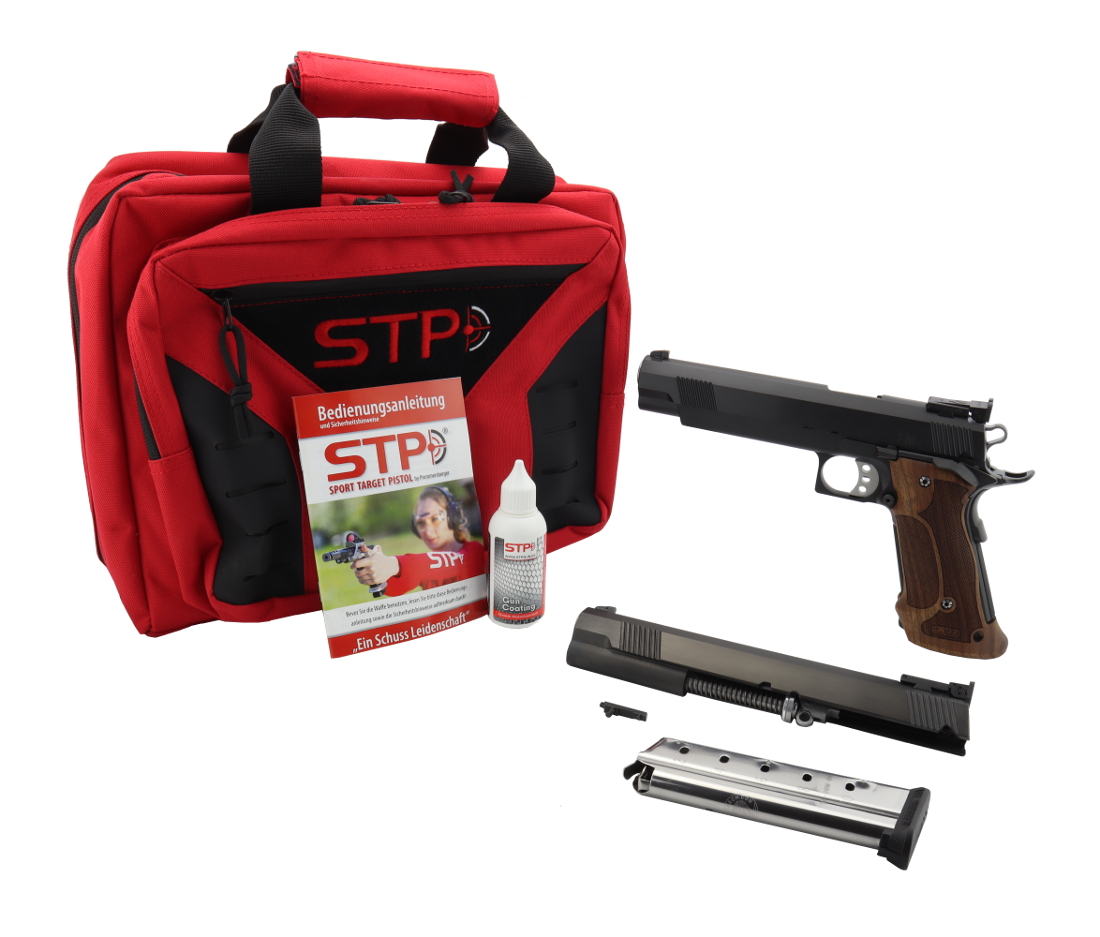 STP TM 6.0 .45 Auto mit Wechselsystem 9x19 STP TM 6.0 .45 Auto mit Wechselsystem 9x19