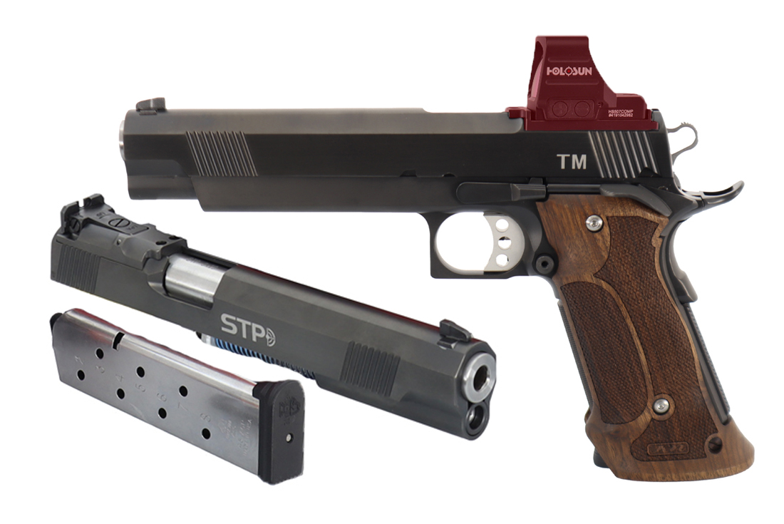 STP TM 6.0 Optics .45 Auto mit 9mm Wechselsystem
