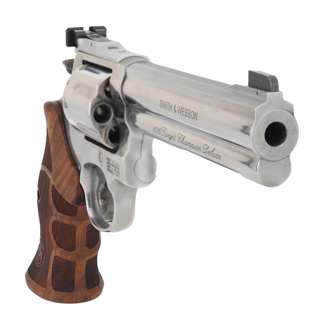 Smith & Wesson Model 686 Target Champion Deluxe 6" Revolver