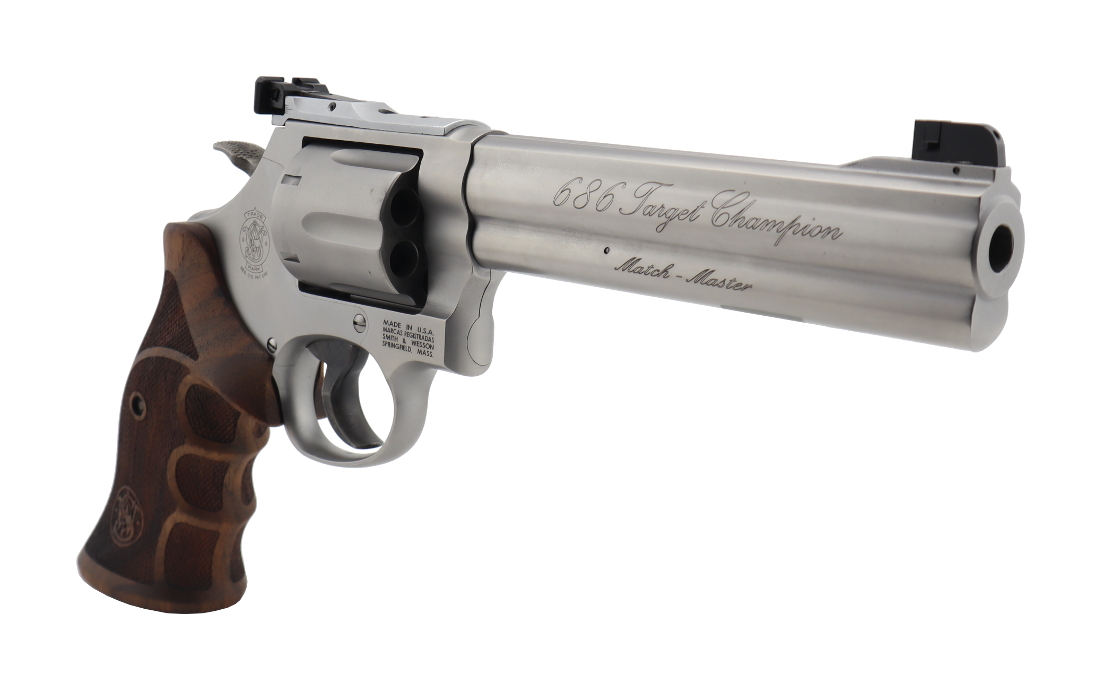 Smith & Wesson Model 686 Target Champion Match Master 6" Revolver Smith & Wesson Model 686 Target Champion Match Master 6" Revolver