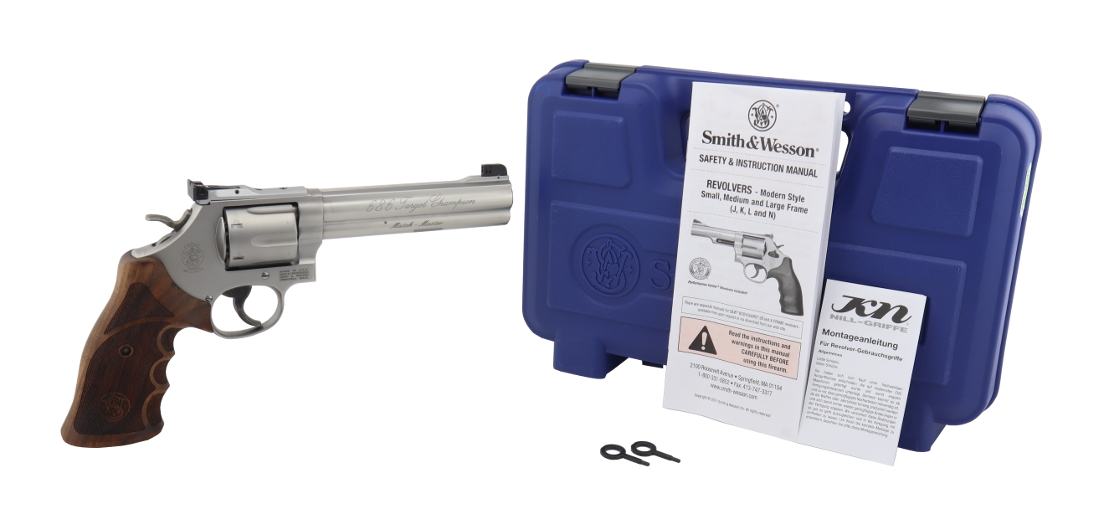 Smith & Wesson Model 686 Target Champion Match Master 6" Revolver Smith & Wesson Model 686 Target Champion Match Master 6" Revolver