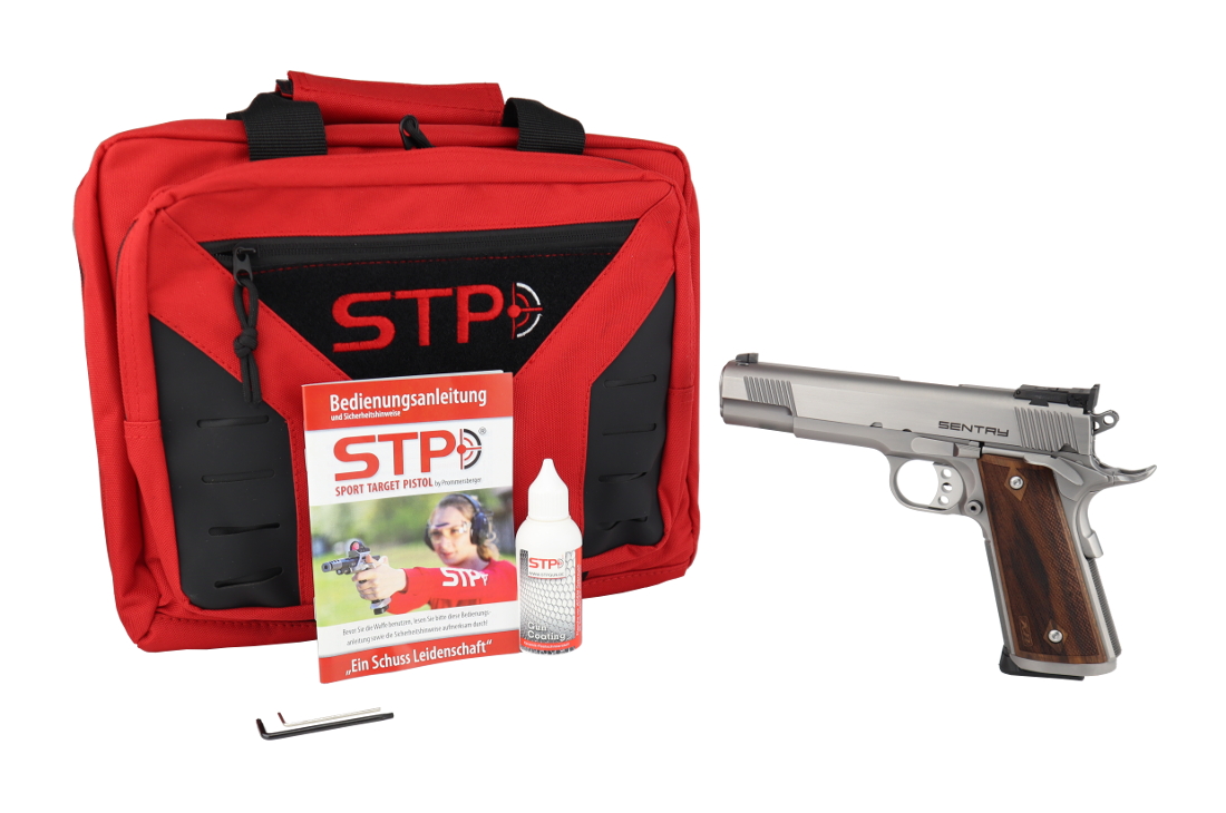 STP Sentry 5.0 Silver mit Wechselsystem Marvel .22lr STP Sentry 5.0 Silver mit Wechselsystem Marvel .22lr
