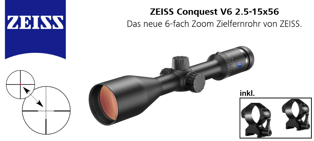 Brenner BR20 Prohunter Flex Komplettpaket mit Zeiss V6