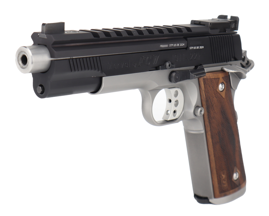 STP Sentry 5.0 Silver mit Wechselsystem Marvel .22lr STP Sentry 5.0 Silver mit Wechselsystem Marvel .22lr