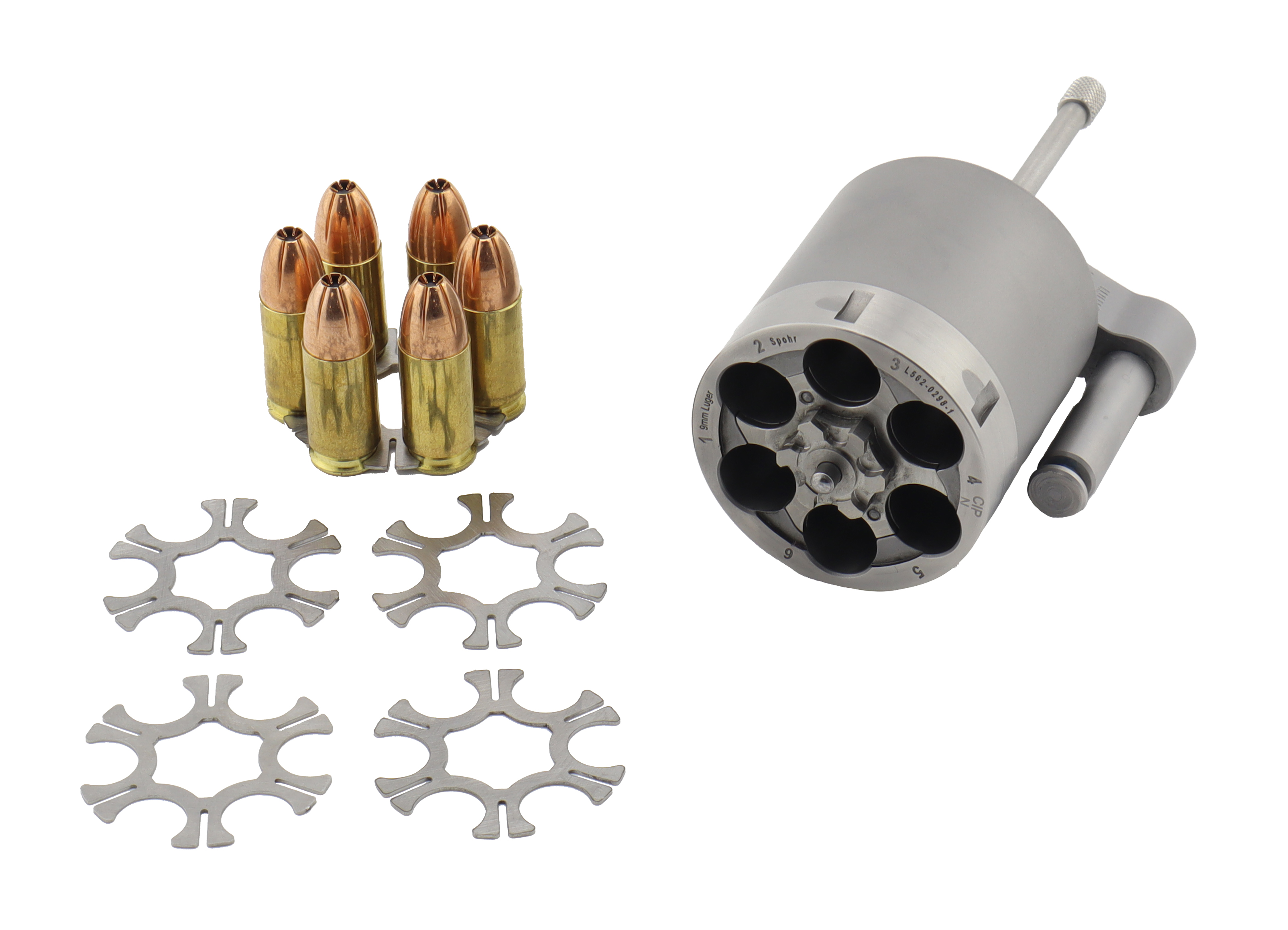 Spohr / Club 30 Wechseltrommel 9mm Luger 