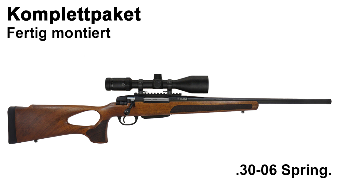 Brenner BR20 Lochschaft Komplettpakete  .30-06 Sping.