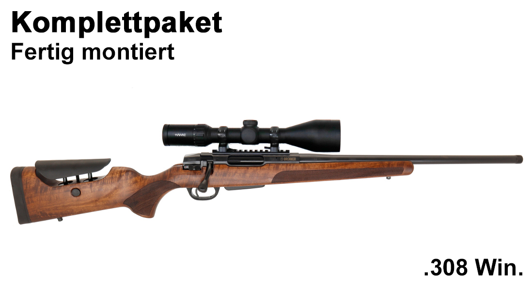 Brenner BR20 L.E. Schaft Komplettpakete .308 Win.