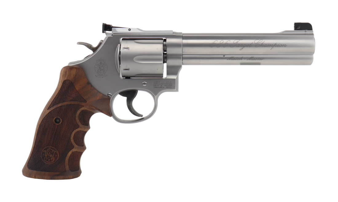 Smith & Wesson Model 686 Target Champion Match Master 6" Revolver Smith & Wesson Model 686 Target Champion Match Master 6" Revolver