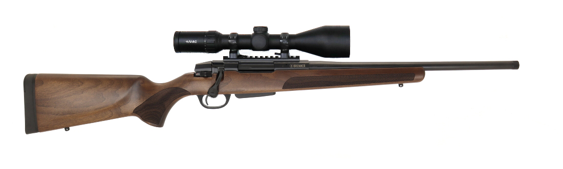 Brenner BR20 Holzschaft Komplettpakete Hawke Vantage