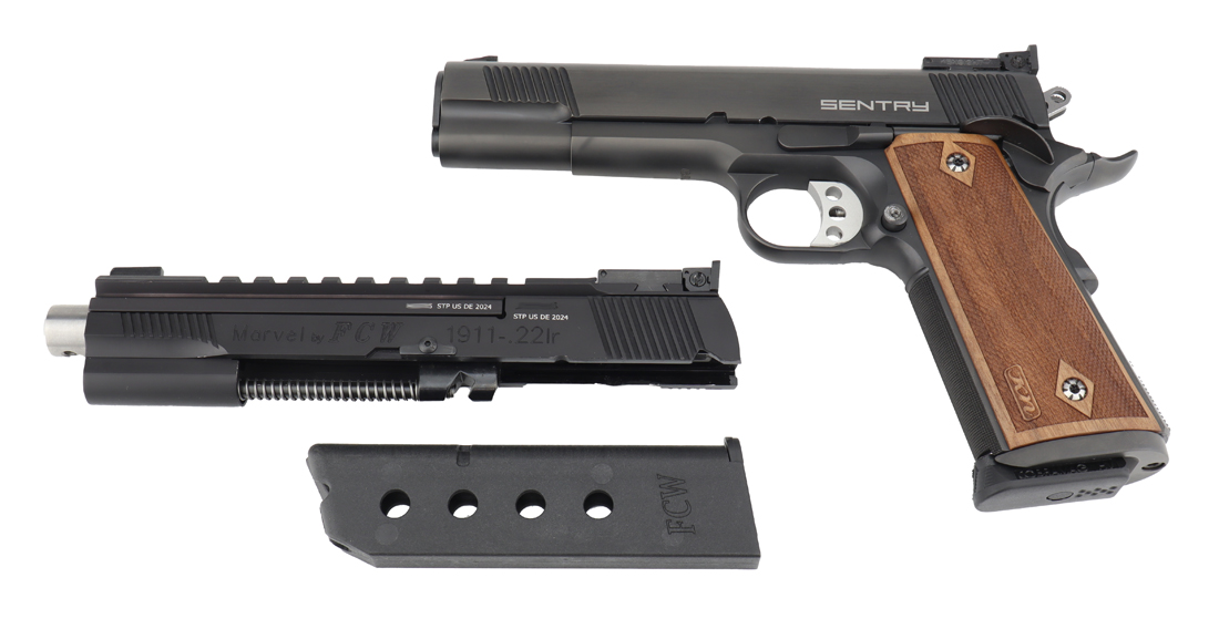 STP Sentry 5.0 mit Wechselsystem Marvel .22lr