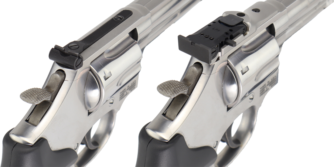 S&W 617 3-Positionen-Visier LPA für Smith & Wesson Model 617 S&W 617 3-Positionen-Visier LPA für Smith & Wesson Model 617